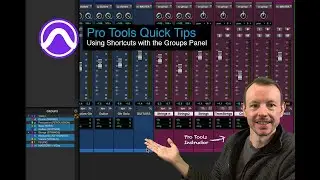 Using Modifiers with the Groups Panel in Pro Tools