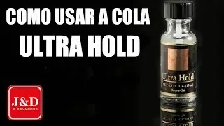 Como usar a cola Ultra hold