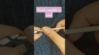 #colete em #tricot #modainverno #artesanato #amotrico #auladetric&ocirc; #receitacompleta