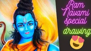 Ram Navami drawing easy || Ram navami easy step by step drawing ( for beginners )