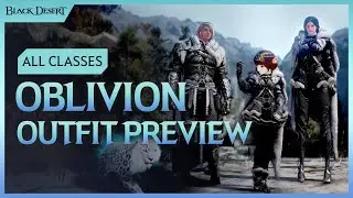 Oblivion Outfit & Erethea's Snow Leopard Pet | Black Desert #Shorts