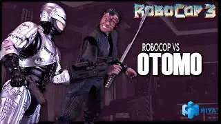 Hiya Toys RoboCop 3 RoboCop против Otomo PX демонстрирует эксклюзивный набор из двух фигурок @TheReviewSpot