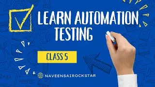 Qa Automation Selenium Java Online Free Training with Certificate | Part 5 |