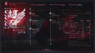 NINJA GAIDEN 4(Boss trial 14:Oniwaka, Master Ninja difficulty & rank)
