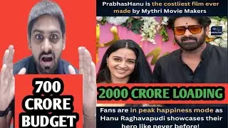 FAUJI Movie Shooting Update  | FAUJI Movie Budget Update | Prabhas |Hanu Raghavapudi| Sky-Fi Review 