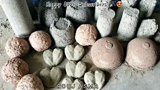 ASMR ♡ 800+Subscribers Special🥰 Different textures & Shapes Platter Dry Crumbles // Water Mixing 🤤