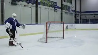 Puckhandling and Edgework | Goaltender Training with Eli Wilson