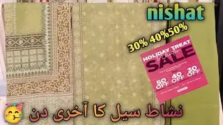 Nishat winter holiday treat sale 2025 || nishat biggest winter sale 2025😍💞