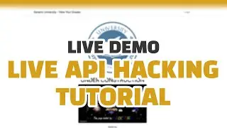 Демонстрация взлома API в реальном времени