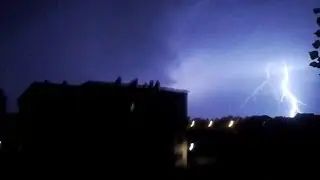 Orages Violent 13 Mai 2017 Carpentras, Vaucluse (84)