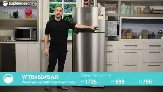 Westinghouse WTB4604SAR 460L Top Mount Fridge Overview - Appliances Online