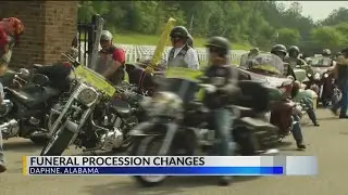 Daphne Police make changes to funeral escort policy