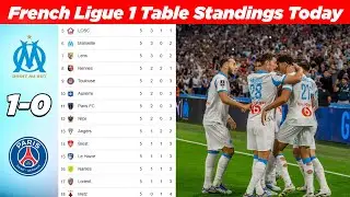 French Ligue 1 Table Standing Updated Today | MATCH WEEK 05 | Season 2025-26