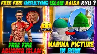 FREE FIRE INSULTING ISLAM 🤬AAISA KYU? | BGMI ABUSING? - FREE FIRE 🔥