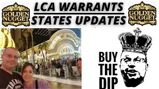 LCA STOCK GOOD NEWS UPDATE !| GOLDEN NUGGET WARRANTS | ROBINHOOD INVESTING
