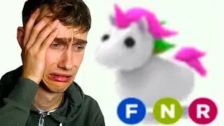 Ik gaf mijn Adopt Me Unicorn weg.. (Roblox)