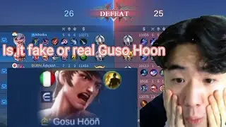 Is it real or fake Guso Hoon mlbb best player #Guso #General #Hoon #shortvideo
