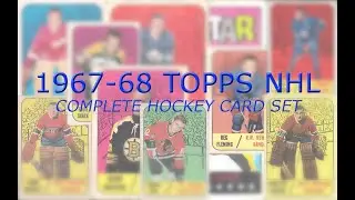 1967-68 Topps NHL: Complete Hockey Card Set