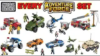 ALL MEGA BLOKS ADVENTURE FORCE SETS EVER MADE!