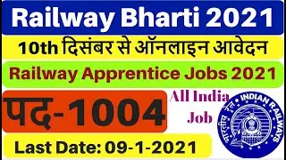 RRC Hubli Recruitment 2021 | South Western Railway Vacancy 2021 | Apprentice 2021 | Railway Jobs