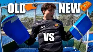 OLD GLOVE VS NEW GLOVE | COMPARING THE TWO OBO LEFT HAND PROTECTOR | FIELD HOCKEY GOLAKEEPER