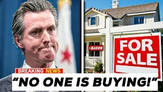 California Governor BREAKS DOWN After Bay Area Housing Crash