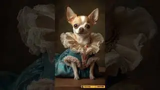 Stylish Dog Showing Off Its Outfit 🐕👗 #FashionDog #PetStyle