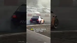 Quemando llantas Lucho Mendoza y Alex Heilbrunn #racecar #automobile #race#racing#short#cltvdeportes