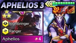 3 Star Aphelious, 4 Nightbringer, 3 Ironclad  TFT SET 5.5
