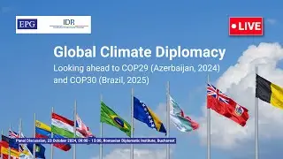 Global Climate Diplomacy | Looking ahead to COP29&nbsp;(Azerbaijan, 2024) and COP30 (Brazil, 2025)