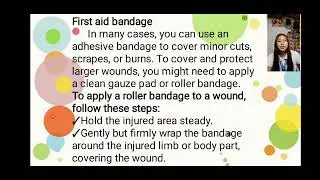 FIRST AID AND EMERGENCY SAFETY MEASURES
