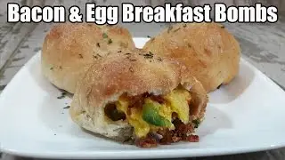 Cheesy Bacon and Egg Breakfast Bomb Recipe | Episode 373