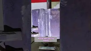 Vertikal open root mig welding #shorts #weldingprocess #migwelding #welder #tigwelding