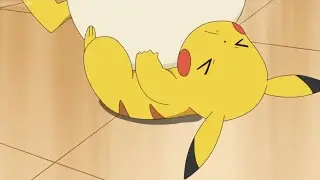 Luckily Pikachu catch the egg if not Chansey will kill Grookey and Eevee