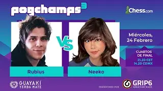 @elrubiusOMG  vs. Neeko | #Pogchamps3