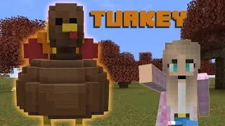 Building a Fun Thanksgiving Turkey in Minecraft!