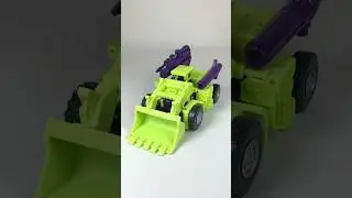 Scrapper Transform! | G1 スクラッパーを変形させてみた！#transformers #scrapper #nottontv