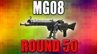 MG08 On Round 50 - Call of Duty Zombies