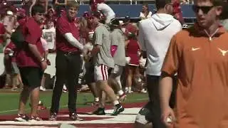 OU-Texas pre-game at Cotton Bowl