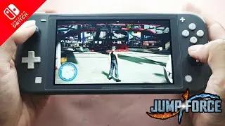 JUMP FORCE || NINTENDO SWITCH LITE GAMEPLAY