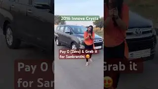 2016 Innova Crysta , Automatic Diesel vehicle #usedcars #usedcarshyderabad #preownedcars #telangana