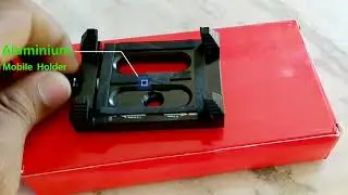 Aluminium Mobile Holder With Handle Bar Vibration Reduction Rod