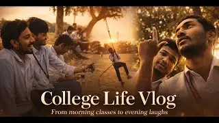 From morning classes to evening laughs — this is what college life feels like ❤️🎒