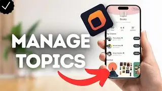 How To Manage Followed Topics On DeepStash?