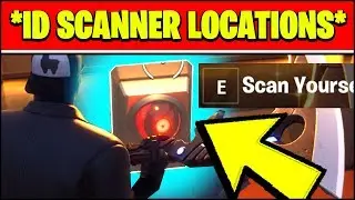 OPEN CHESTS LOCKED BY AN ID SCANNER AT THE GROTTO *ALL LOCATIONS* (Fortnite Season 2)