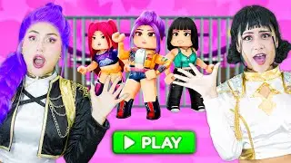 RUMI and ZOEY from HUNTRIX play BARRY'S PRISON