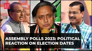 Assembly election 2023: Here's how the political parties reacted to the poll date announcement