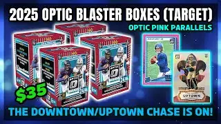 2025 Optic Football Target Exclusive Blaster Box Opening X4! PINK PARALLELS!