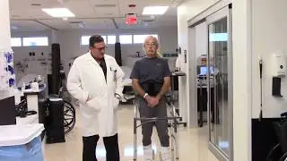 Live Spine Surgery Patient - Same Day Post OP - Ready To Go Home