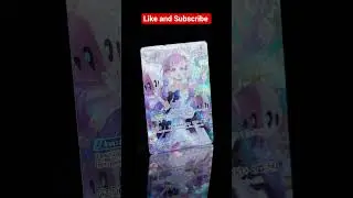 Hololive Official Card Game English Edition Elite Spark Inugami Kurone and Himemori Luna UR Cards.